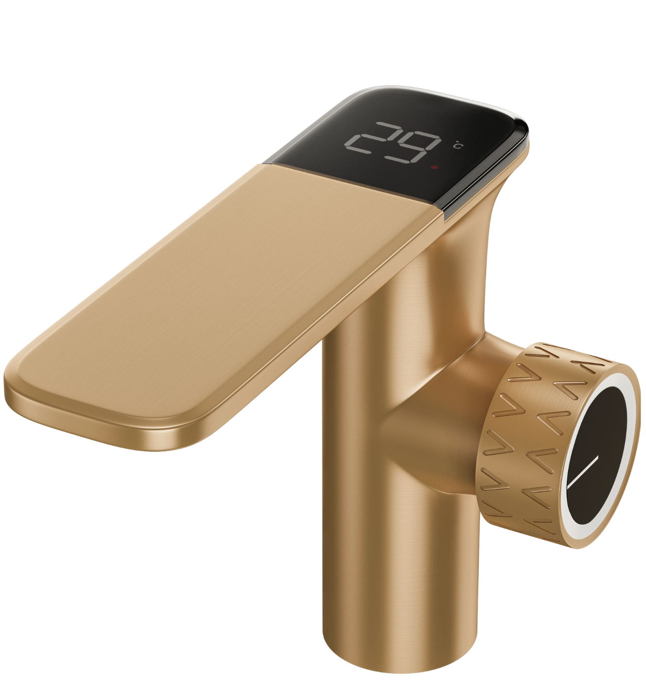 Monaco Digital Basin Mixer, Champagne Gold